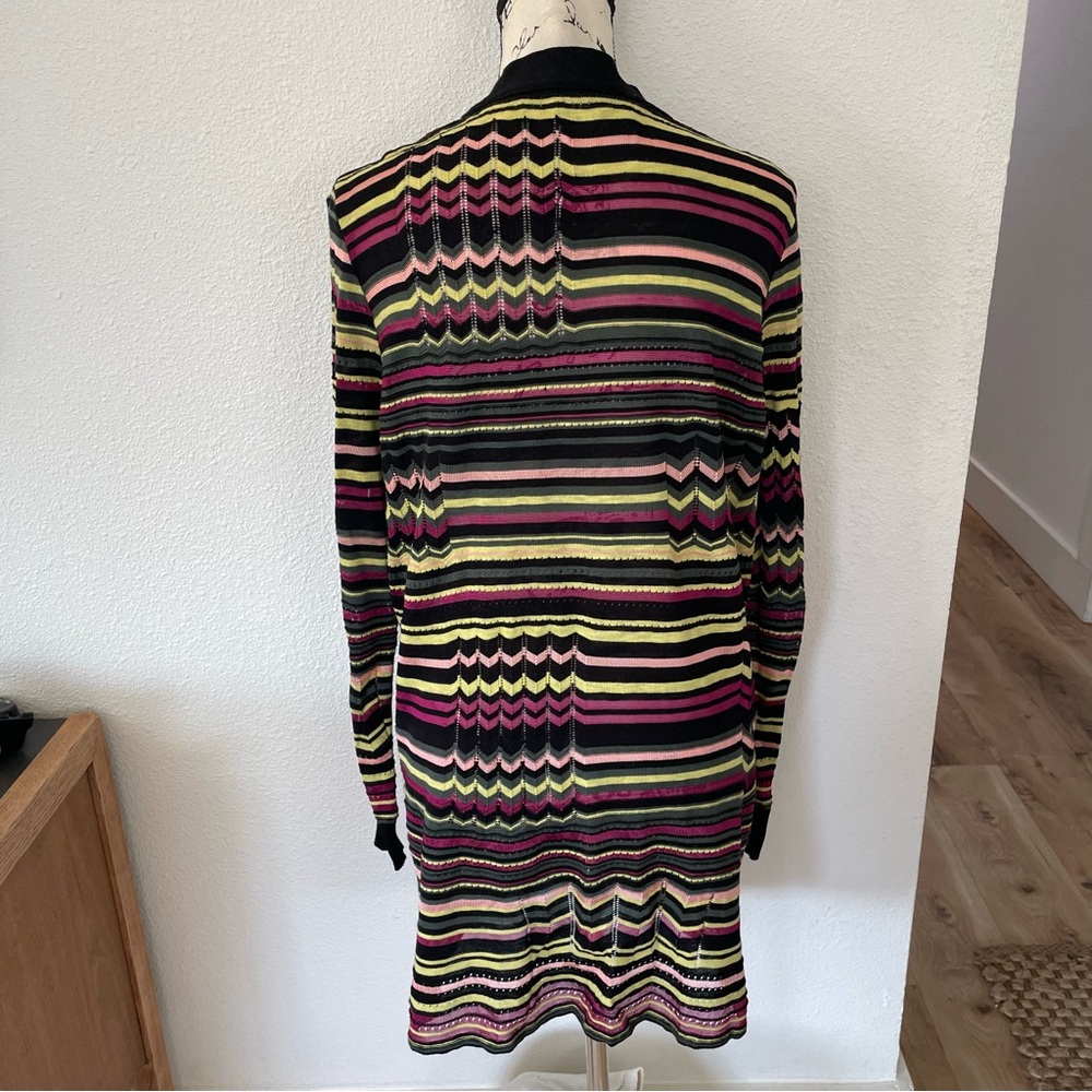 Missoni Multicolor Open-Front Sweater - Picture 4 of 10